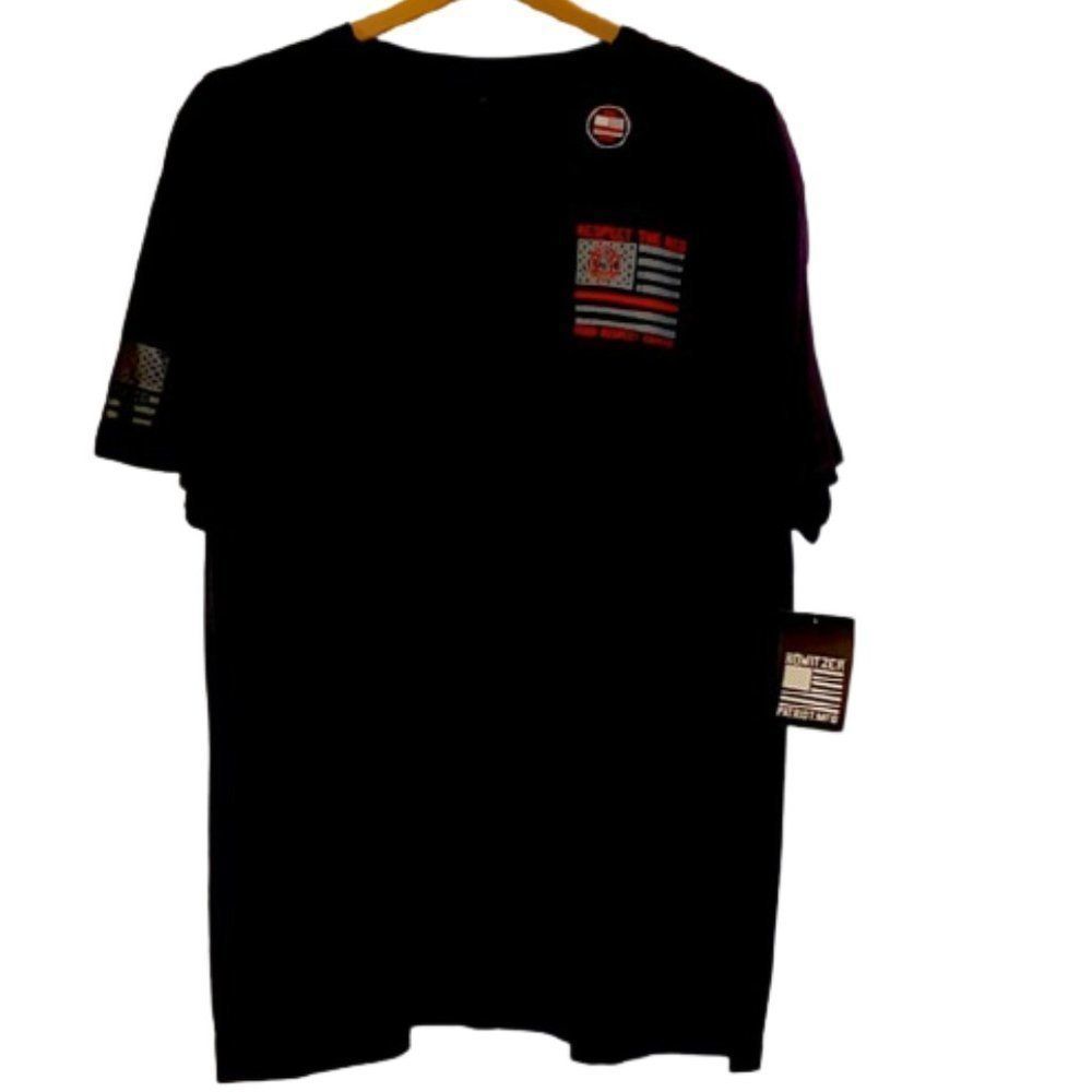 🆕Howitzer Respect The Red Firemen T-shirt 🔥🔥🔥